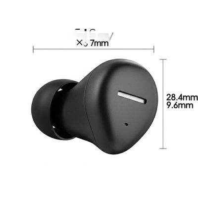 Słuchawki Bluetooth douszne 28,4 mm × 9,9 mm × 7,6 mm z certyfikatami RSL SCCP i dźwiękiem w przemyśle muzycznym