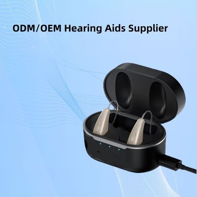 Lekkie cyfrowe aparaty słuchowe Tylko 2,6g Beżowe lub specjalnie dopasowane