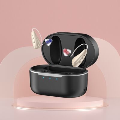 Cyfrowy aparat słuchowy BTE ITC CIC o kompaktowych wymiarach 28,4 mm x 9,9 mm x 7,6 mm, odpowiedni do profesjonalnych rozwiązań słuchowych