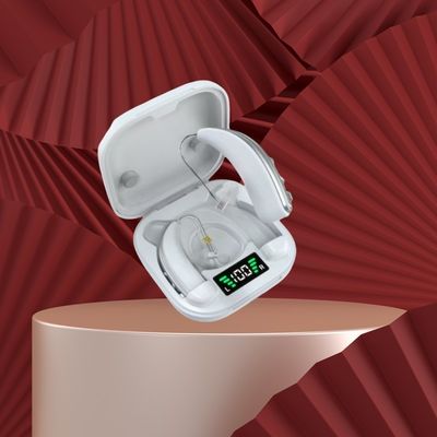 Niewidoczne aparaty słuchowe OTC BTE z redukcją szumów i dezynfekcją ultrafioletową